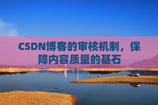 CSDN博客的审核机制，保障内容质量的基石